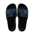 Blue Aotearoa Mangopare Kowhaiwhai Niho Taniwha Slide Sandals Maori New Zealand - Aussie Hoodie