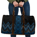 Blue Aotearoa Mangopare Kowhaiwhai Niho Taniwha Travel Bag Maori New Zealand - Aussie Hoodie