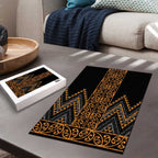 Gold Aotearoa Mangopare Kowhaiwhai Niho Taniwha Puzzle Maori New Zealand - Aussie Hoodie