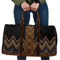 Gold Aotearoa Mangopare Kowhaiwhai Niho Taniwha Travel Bag Maori New Zealand - Aussie Hoodie
