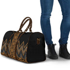 Gold Aotearoa Mangopare Kowhaiwhai Niho Taniwha Travel Bag Maori New Zealand - Aussie Hoodie