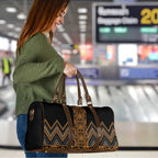 Gold Aotearoa Mangopare Kowhaiwhai Niho Taniwha Travel Bag Maori New Zealand - Aussie Hoodie