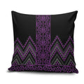 Purple Aotearoa Mangopare Kowhaiwhai Niho Taniwha Pillow Cover Maori New Zealand - Aussie Hoodie