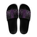 Purple Aotearoa Mangopare Kowhaiwhai Niho Taniwha Slide Sandals Maori New Zealand - Aussie Hoodie