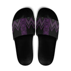 Purple Aotearoa Mangopare Kowhaiwhai Niho Taniwha Slide Sandals Maori New Zealand - Aussie Hoodie