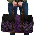 Purple Aotearoa Mangopare Kowhaiwhai Niho Taniwha Travel Bag Maori New Zealand - Aussie Hoodie