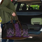 Purple Aotearoa Mangopare Kowhaiwhai Niho Taniwha Travel Bag Maori New Zealand - Aussie Hoodie