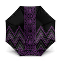 Purple Aotearoa Mangopare Kowhaiwhai Niho Taniwha Umbrella Maori New Zealand - Aussie Hoodie