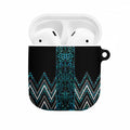 Paua Shell Aotearoa Mangopare Kowhaiwhai Niho Taniwha AirPods Case Maori New Zealand - Aussie Hoodie