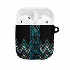 Paua Shell Aotearoa Mangopare Kowhaiwhai Niho Taniwha AirPods Case Maori New Zealand - Aussie Hoodie