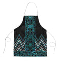Paua Shell Aotearoa Mangopare Kowhaiwhai Niho Taniwha Apron Maori New Zealand - Aussie Hoodie