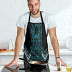 Paua Shell Aotearoa Mangopare Kowhaiwhai Niho Taniwha Apron Maori New Zealand - Aussie Hoodie