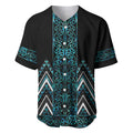 Paua Shell Aotearoa Mangopare Kowhaiwhai and Niho Taniwha Baseball Jersey Maori New Zealand