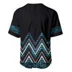 Paua Shell Aotearoa Mangopare Kowhaiwhai and Niho Taniwha Baseball Jersey Maori New Zealand