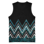 Paua Shell Aotearoa Mangopare Kowhaiwhai Niho Taniwha Basketball Jersey Maori New Zealand - Aussie Hoodie