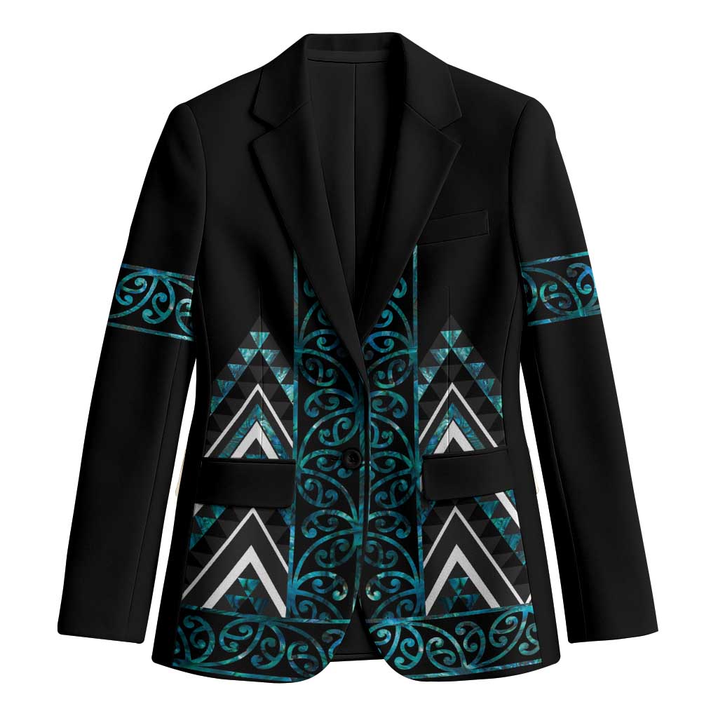 Paua Shell Aotearoa Mangopare Kowhaiwhai Niho Taniwha Blazer Maori New Zealand - Aussie Hoodie