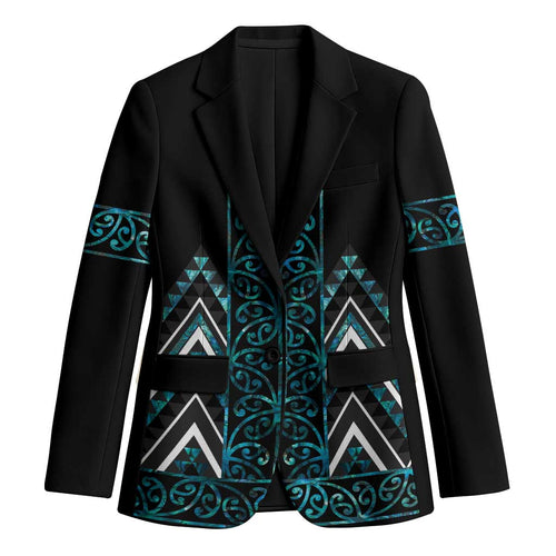 Paua Shell Aotearoa Mangopare Kowhaiwhai Niho Taniwha Blazer Maori New Zealand - Aussie Hoodie