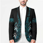 Paua Shell Aotearoa Mangopare Kowhaiwhai Niho Taniwha Blazer Maori New Zealand - Aussie Hoodie