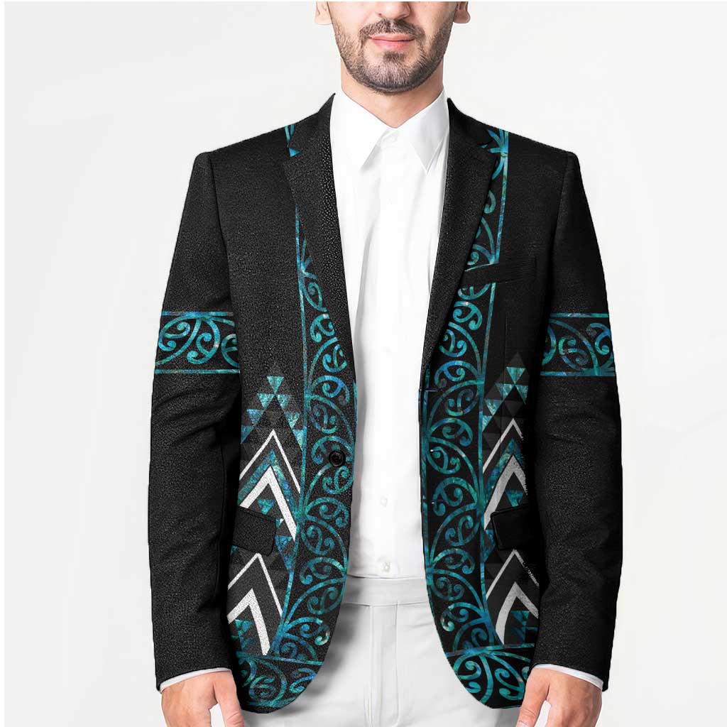 Paua Shell Aotearoa Mangopare Kowhaiwhai Niho Taniwha Blazer Maori New Zealand - Aussie Hoodie