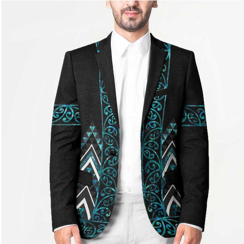 Paua Shell Aotearoa Mangopare Kowhaiwhai Niho Taniwha Blazer Maori New Zealand - Aussie Hoodie