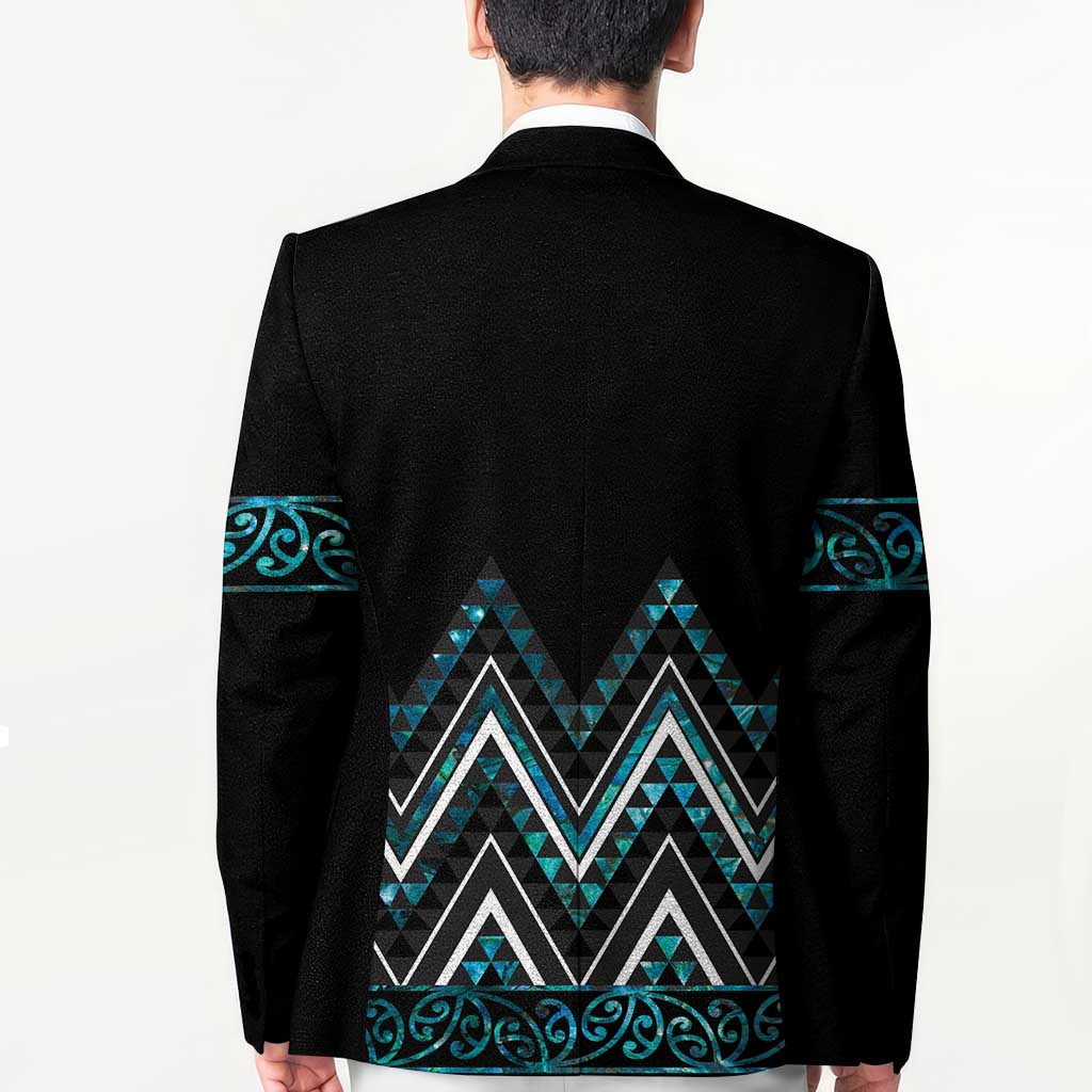 Paua Shell Aotearoa Mangopare Kowhaiwhai Niho Taniwha Blazer Maori New Zealand - Aussie Hoodie