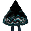 Paua Shell Aotearoa Mangopare Kowhaiwhai Niho Taniwha Cloak Maori New Zealand - Aussie Hoodie