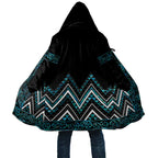 Paua Shell Aotearoa Mangopare Kowhaiwhai Niho Taniwha Cloak Maori New Zealand - Aussie Hoodie