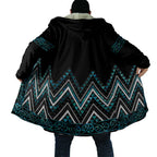 Paua Shell Aotearoa Mangopare Kowhaiwhai Niho Taniwha Cloak Maori New Zealand - Aussie Hoodie