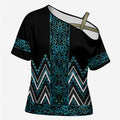 Paua Shell Aotearoa Mangopare Kowhaiwhai Niho Taniwha Cross Shoulder Shirt Maori New Zealand - Aussie Hoodie