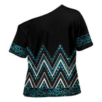 Paua Shell Aotearoa Mangopare Kowhaiwhai Niho Taniwha Cross Shoulder Shirt Maori New Zealand - Aussie Hoodie