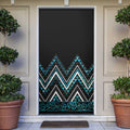 Paua Shell Aotearoa Mangopare Kowhaiwhai Niho Taniwha Door Cover Maori New Zealand - Aussie Hoodie