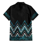 Paua Shell Aotearoa Mangopare Kowhaiwhai and Niho Taniwha Family Matching Mermaid Dress and Hawaiian Shirt Maori New Zealand