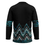 Paua Shell Aotearoa Mangopare Kowhaiwhai Niho Taniwha Hockey Jersey Maori New Zealand - Aussie Hoodie