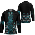 Paua Shell Aotearoa Mangopare Kowhaiwhai Niho Taniwha Hockey Jersey Maori New Zealand - Aussie Hoodie