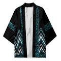 Paua Shell Aotearoa Mangopare Kowhaiwhai Niho Taniwha Kimono Maori New Zealand - Aussie Hoodie