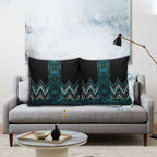 Paua Shell Aotearoa Mangopare Kowhaiwhai Niho Taniwha Pillow Cover Maori New Zealand - Aussie Hoodie