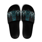 Paua Shell Aotearoa Mangopare Kowhaiwhai Niho Taniwha Slide Sandals Maori New Zealand - Aussie Hoodie