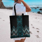 Paua Shell Aotearoa Mangopare Kowhaiwhai Niho Taniwha Tote Bag Maori New Zealand - Aussie Hoodie