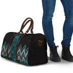 Paua Shell Aotearoa Mangopare Kowhaiwhai Niho Taniwha Travel Bag Maori New Zealand - Aussie Hoodie