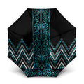 Paua Shell Aotearoa Mangopare Kowhaiwhai Niho Taniwha Umbrella Maori New Zealand - Aussie Hoodie