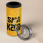 Australia Soccer 4 in 1 Can Cooler Tumbler Sam Kerr Matildas Proud Yellow