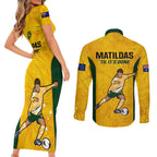australia-soccer-couples-matching-short-sleeve-bodycon-dress-and-long-sleeve-button-shirts-sam-kerr-matildas-proud-2023-world-cup-yellow