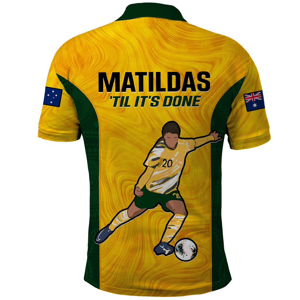 australia-soccer-polo-shirt-sam-kerr-matildas-proud-2023-world-cup-yellow