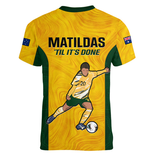australia-soccer-women-v-neck-t-shirt-sam-kerr-matildas-proud-2023-world-cup-yellow