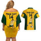 custom-australia-soccer-couples-matching-off-shoulder-short-dress-and-hawaiian-shirt-sam-kerr-matildas-proud-2023-world-cup-yellow