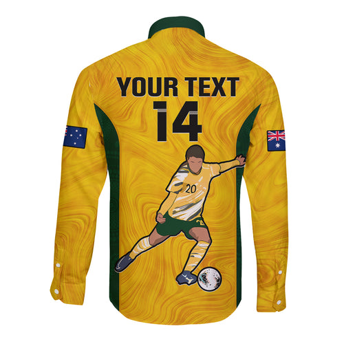 custom-australia-soccer-long-sleeve-button-shirt-sam-kerr-matildas-proud-2023-world-cup-yellow