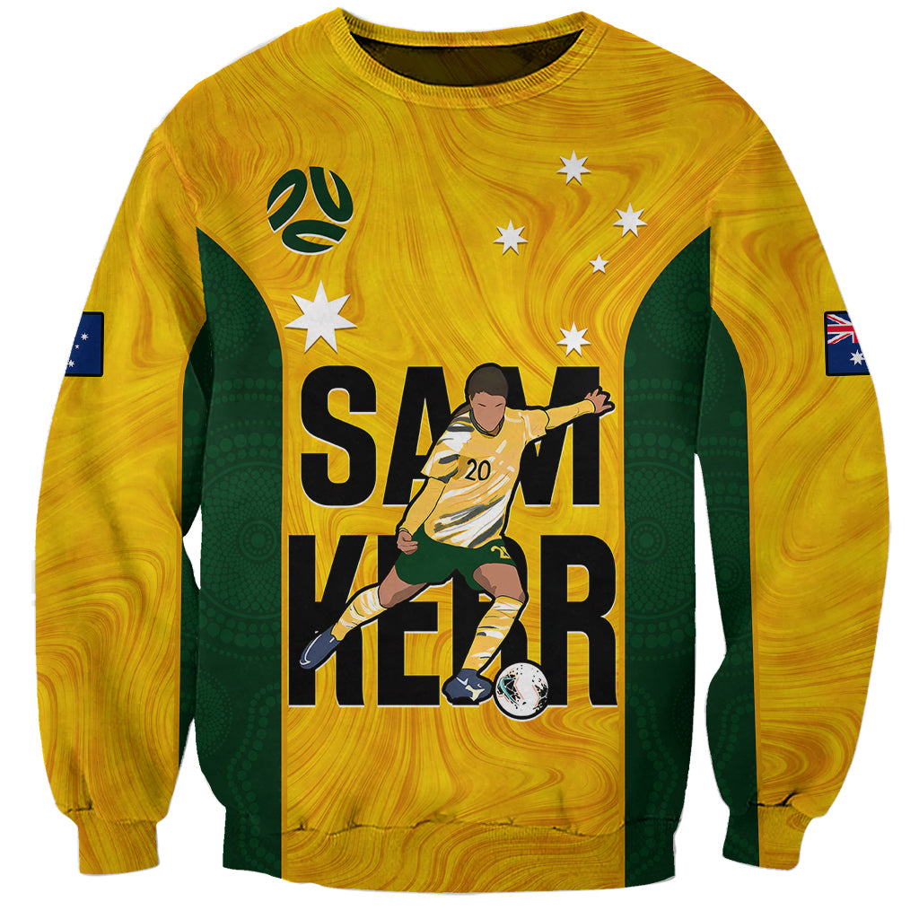 custom-australia-soccer-sweatshirt-sam-kerr-matildas-proud-2023-world-cup-yellow