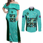 australia-soccer-couples-matching-off-shoulder-maxi-dress-and-long-sleeve-button-shirts-sam-kerr-matildas-proud-2023-world-cup-turquoise