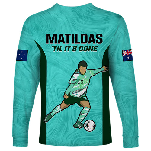 australia-soccer-long-sleeve-shirt-sam-kerr-matildas-proud-2023-world-cup-turquoise