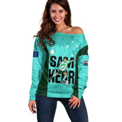 australia-soccer-off-shoulder-sweater-sam-kerr-matildas-proud-2023-world-cup-turquoise